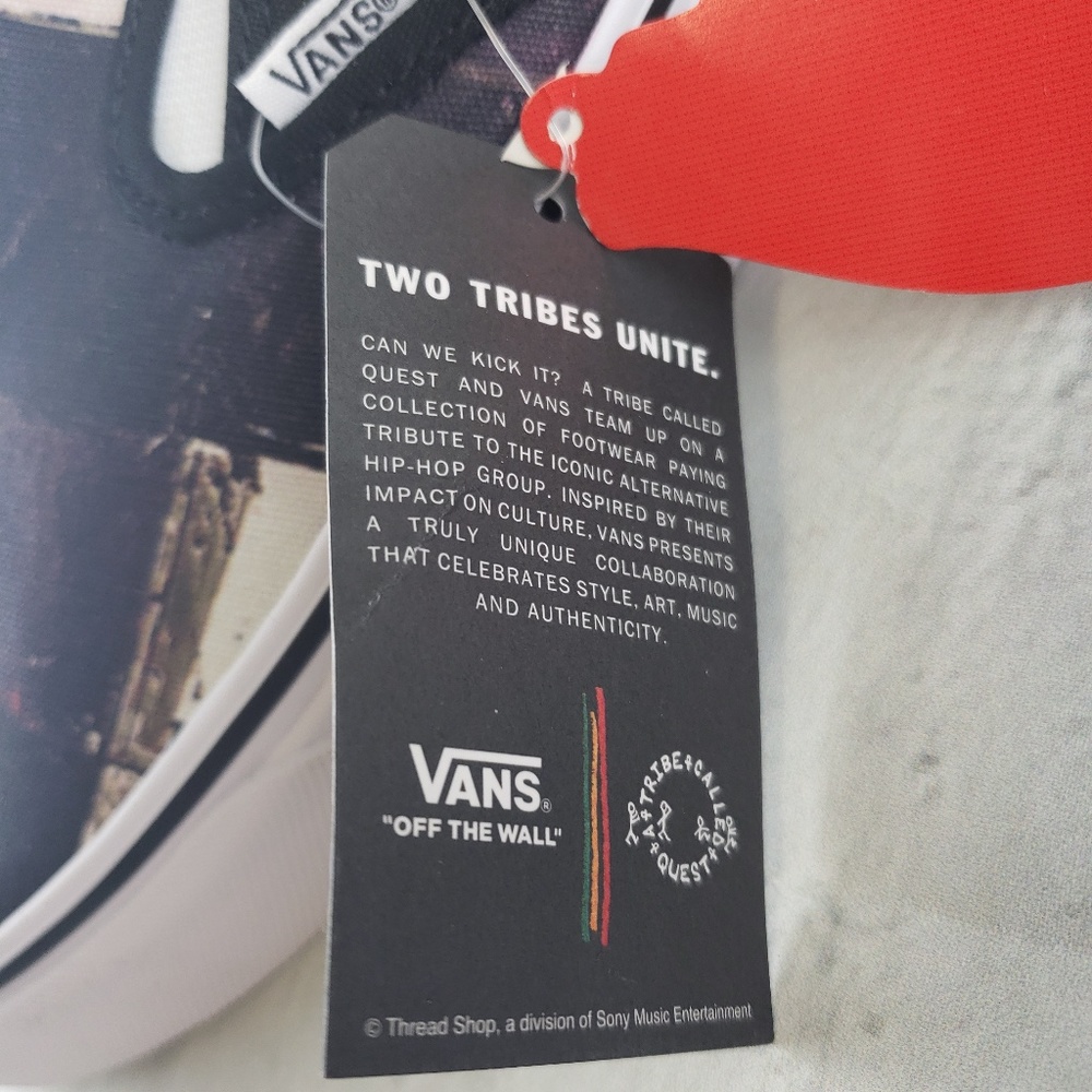FINAL PRICE Van A Tribe Called Quest Slip-Ons ATCQ - Picture 7 of 8
